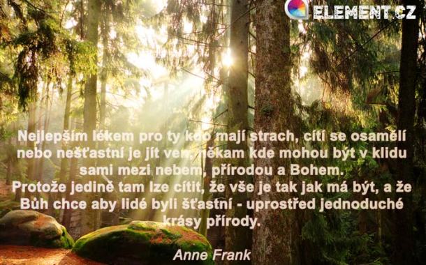Citáty štěstí - Anne Frank